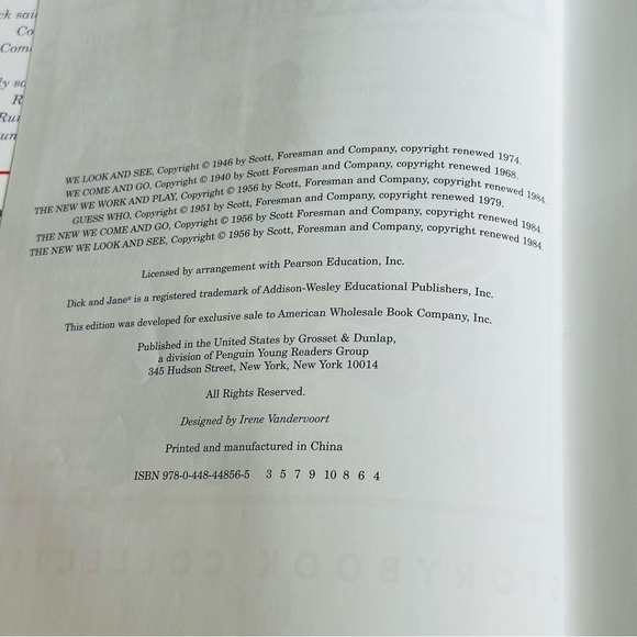 The Ultimate Dick and Jane Storybook Collection Hardcover Book - Picture 3 of 7